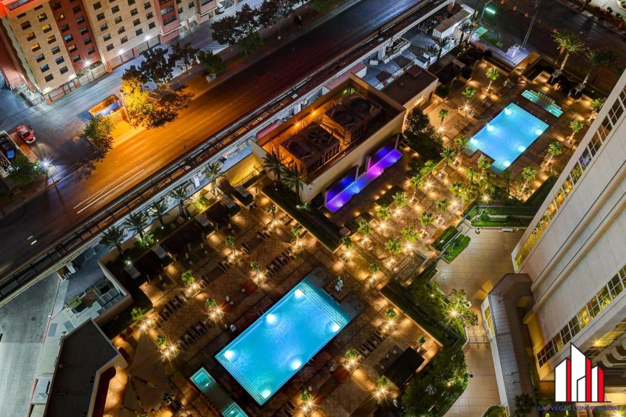 Mgm Signature-28-705 F1 Track & Strip View Balcony ลาสเวกัส ภายนอก รูปภาพ